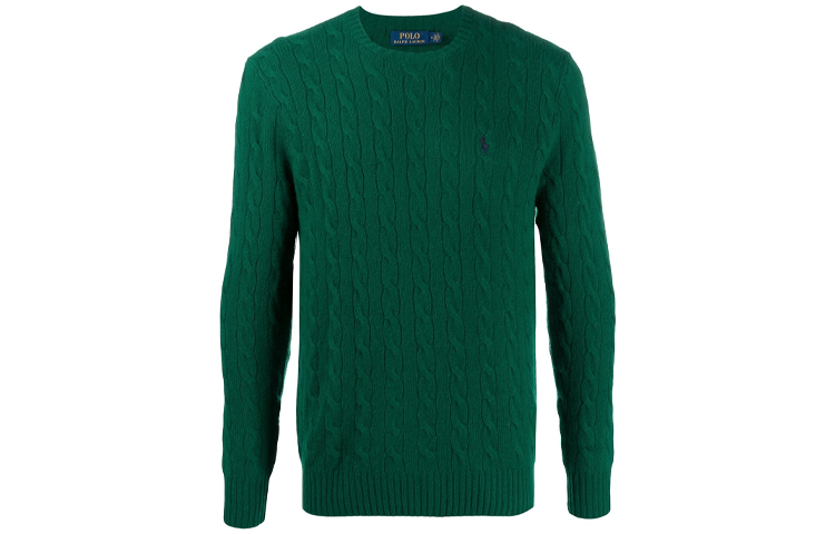 Polo Ralph Lauren cable-knit crew-neck sweater