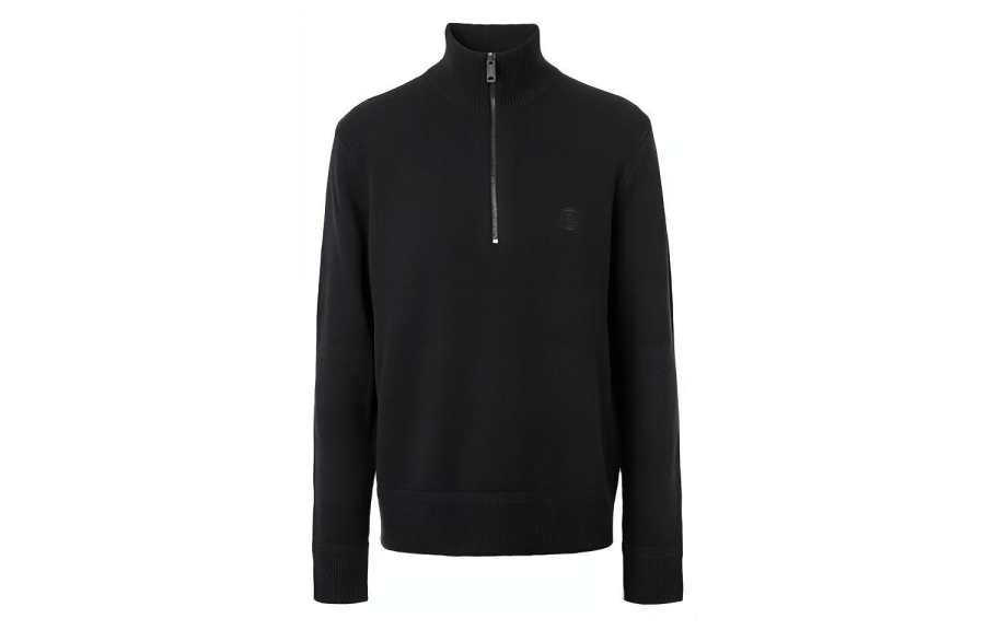 Burberry Embroidered Logo Cashmere Jumper