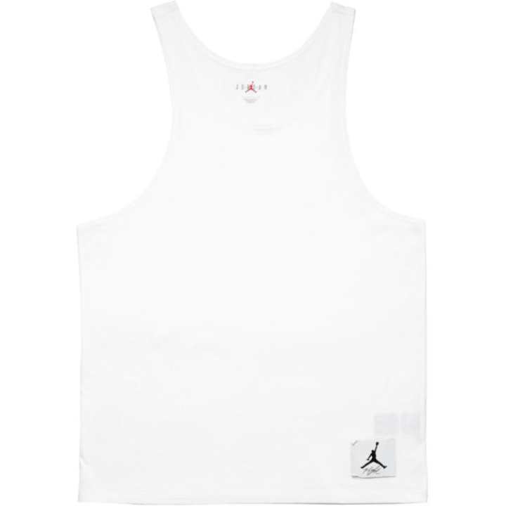 Jordan Jordan ESSENTIALS Tank Tops Men's White Crew Neck Moderate Straight Fit