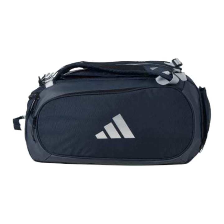 Adidas Adidas Nylon Travel Bag 54L Unisex Dark Blue & Silver Metallic