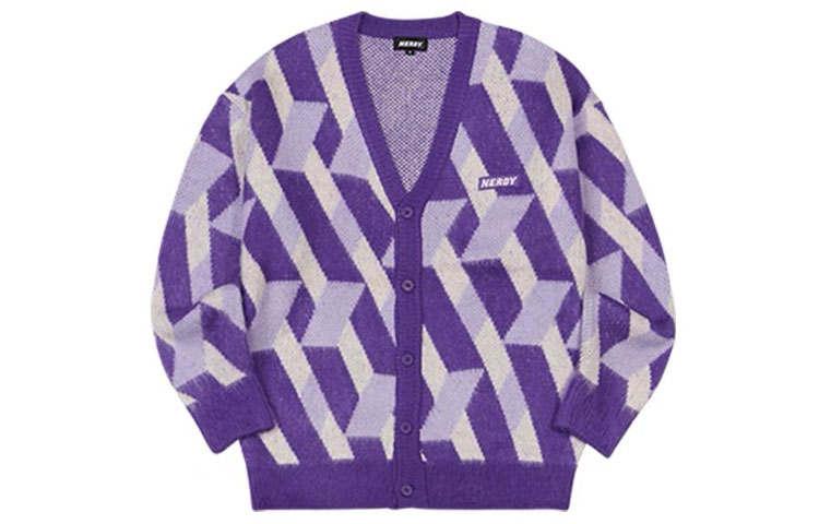 Nerdy Nerdy Sweaters Unisex V Neck Moderate Cardigan