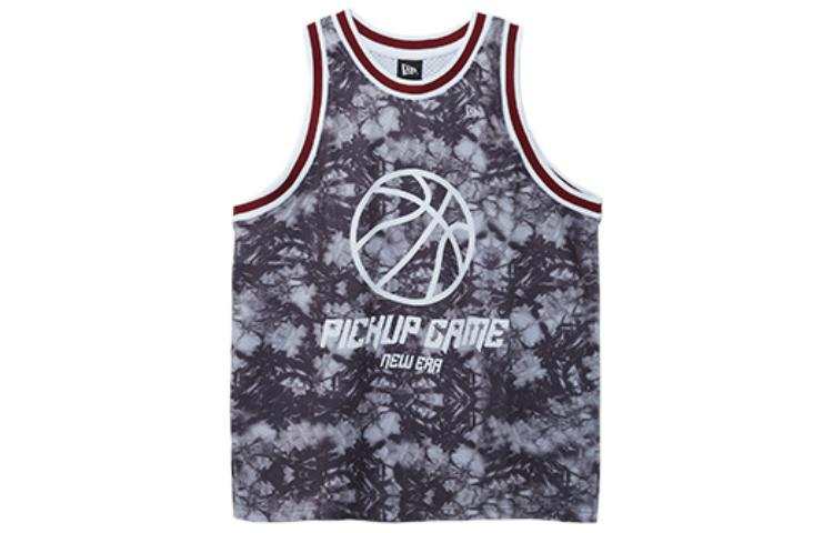 New Era Tank Tops Unisex Gray Crew Neck Moderate Straight Fit