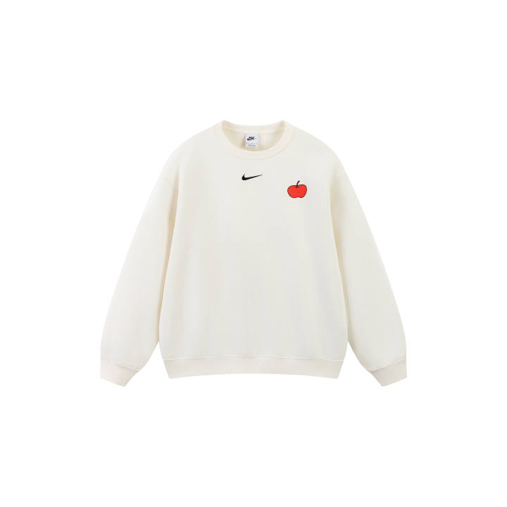 Nike Nike Sweatshirts Unisex Ivory Crew Neck Moderate