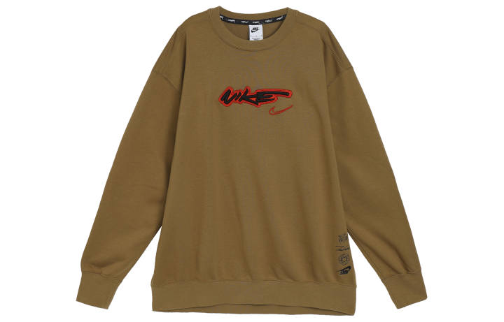Nike Nike X Futura Sweatshirts Unisex Brown Crew Neck Moderate Other