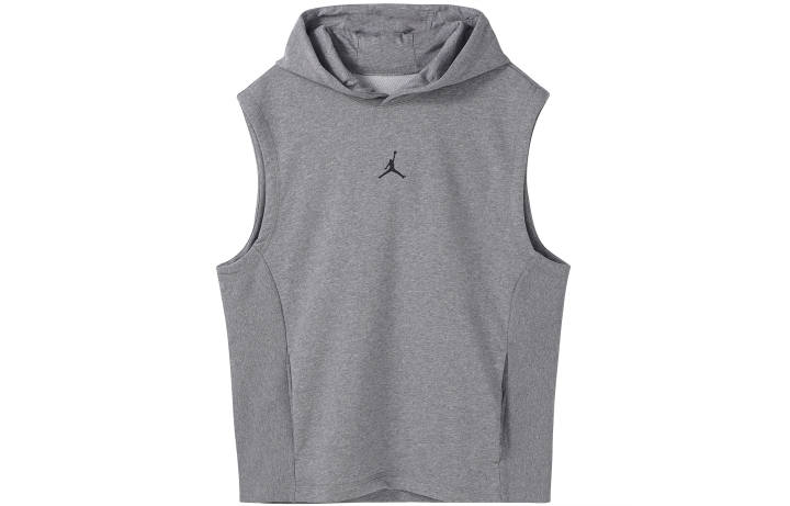 Jordan Jordan Dri-FIT Sport Sleeveless Breathable Pullover Hooded Vest Grey