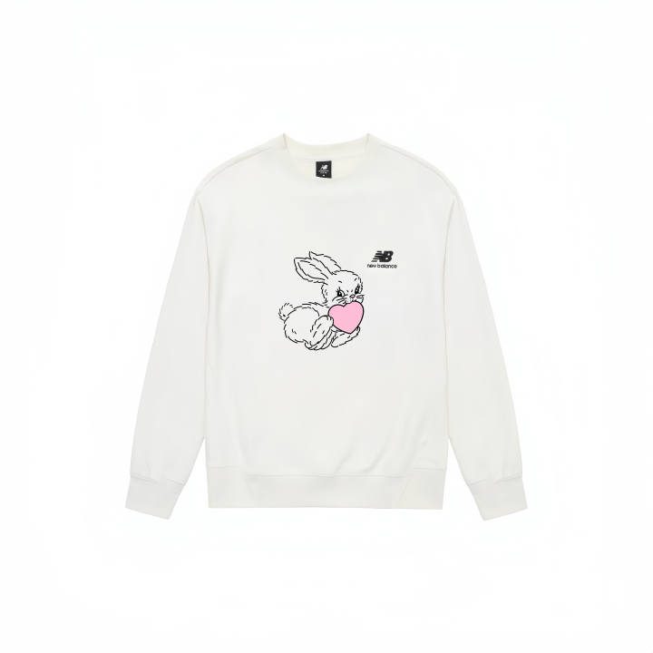New Balance New Balance Sweatshirt Unisex White