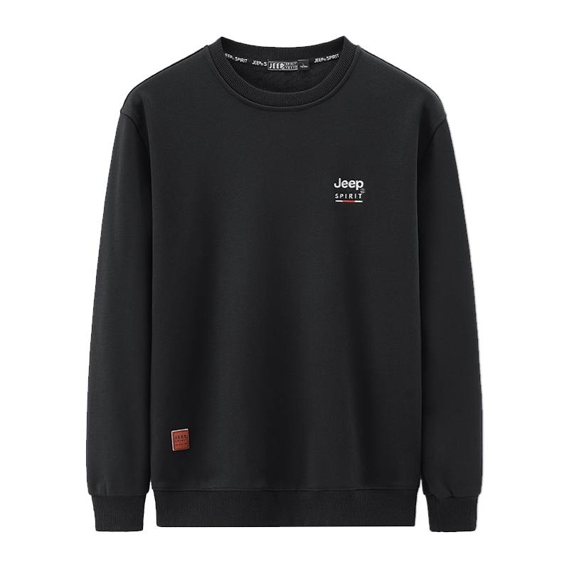 JEEP SPIRIT Sweatshirts Men's Crew Neck Thin Regular