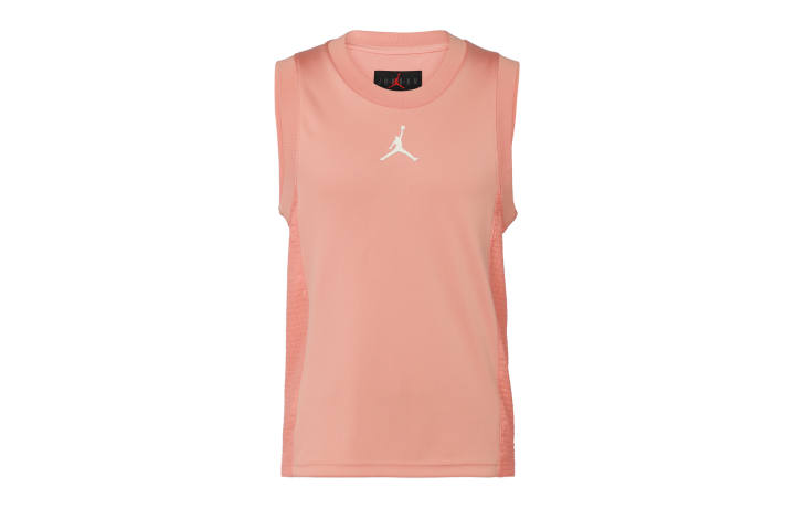 Jordan Jordan Tank Tops Men's Orange Crew Neck Moderate Straight Fit