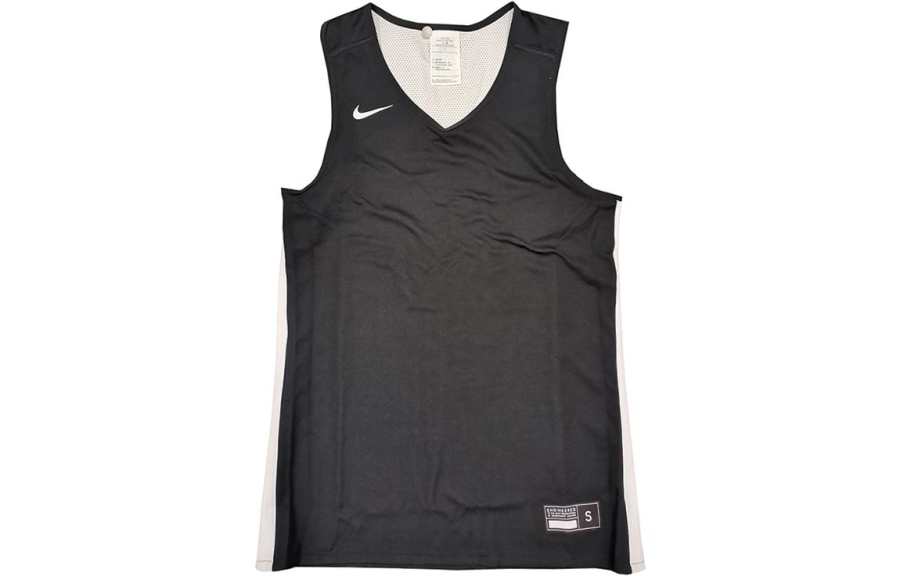 Nike Nike Tank Tops Men's Black V Neck Moderate Straight Fit