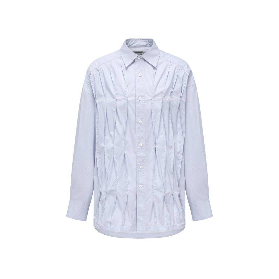 Feng Chen Wang Feng Chen Wang Pleated Shirt