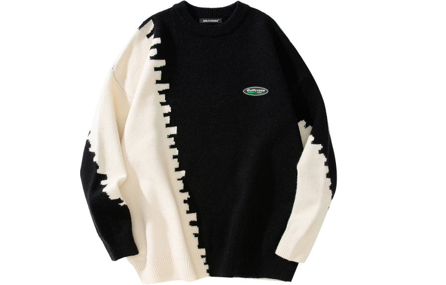 GOLFCROSS GOLFCROSS Sweaters Unisex Crew Neck Thickened