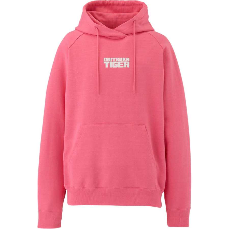 Onitsuka Tiger SWEAT HOODIE Sweatshirt Unisex Pink