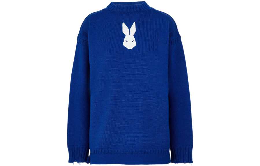Maison Margiela SS22 Sweater Unisex Blue