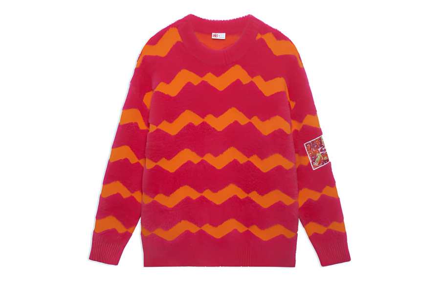 Li-Ning Li Ning Sweater Unisex Vibrant Pink