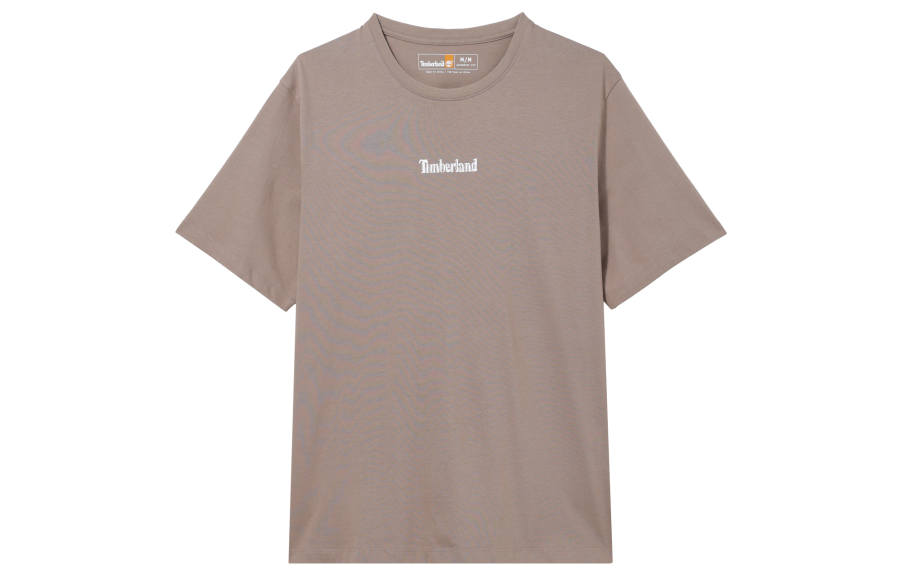 Timberland T Shirts Men's Brown Crew Neck Moderate