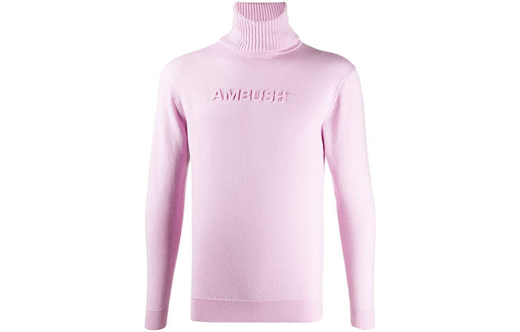 AMBUSH AMBUSH Sweaters Unisex Pink Turtleneck Moderate Base Layer