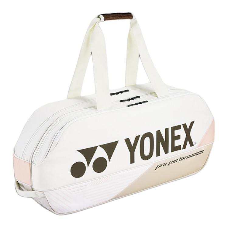 YONEX Fabric Gym Bag Regular Unisex Beach Beige Yellow