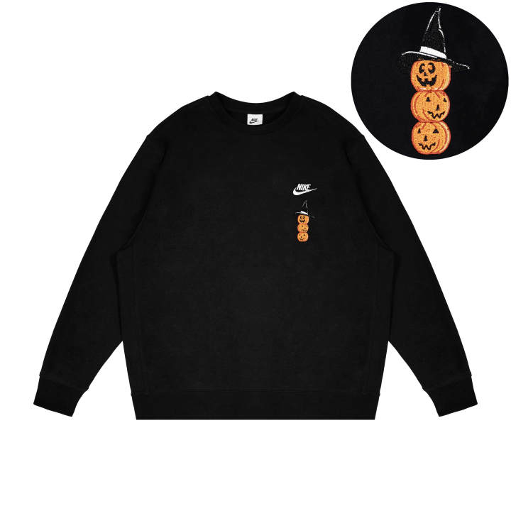 Nike Nike Sweatshirts Unisex Black Crew Neck Moderate Regular
