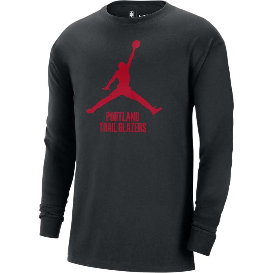 Jordan Jordan Portland Trail Blazers Essential Men's Jordan Nba Long Sleeve T Shirt