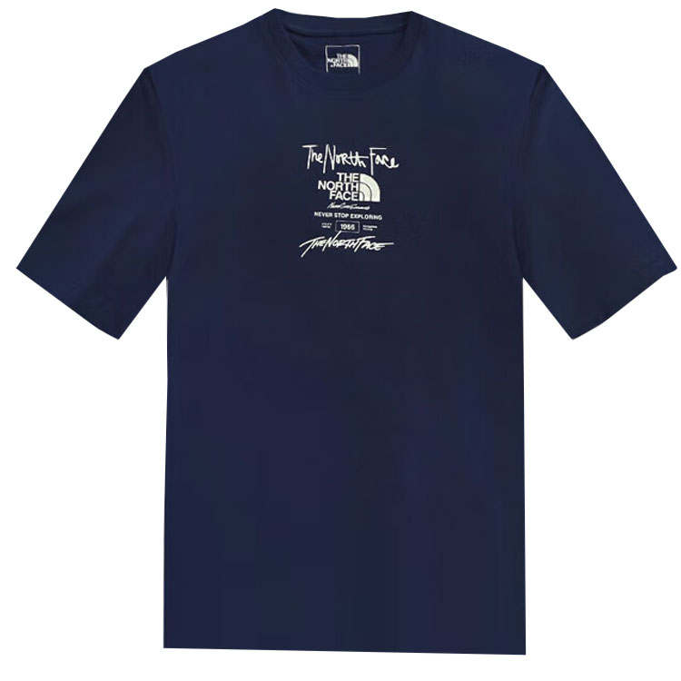 THE NORTH FACE Urban Exploration T Shirt Men's Navy Blue