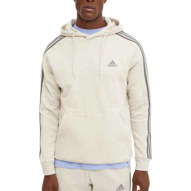 Adidas Adidas Clothing Sweatshirts Men's Beige Hooded Moderate