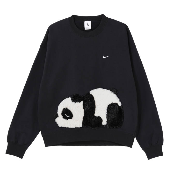 Nike Nike Sweatshirts Unisex Black Crew Neck Thickened Regular