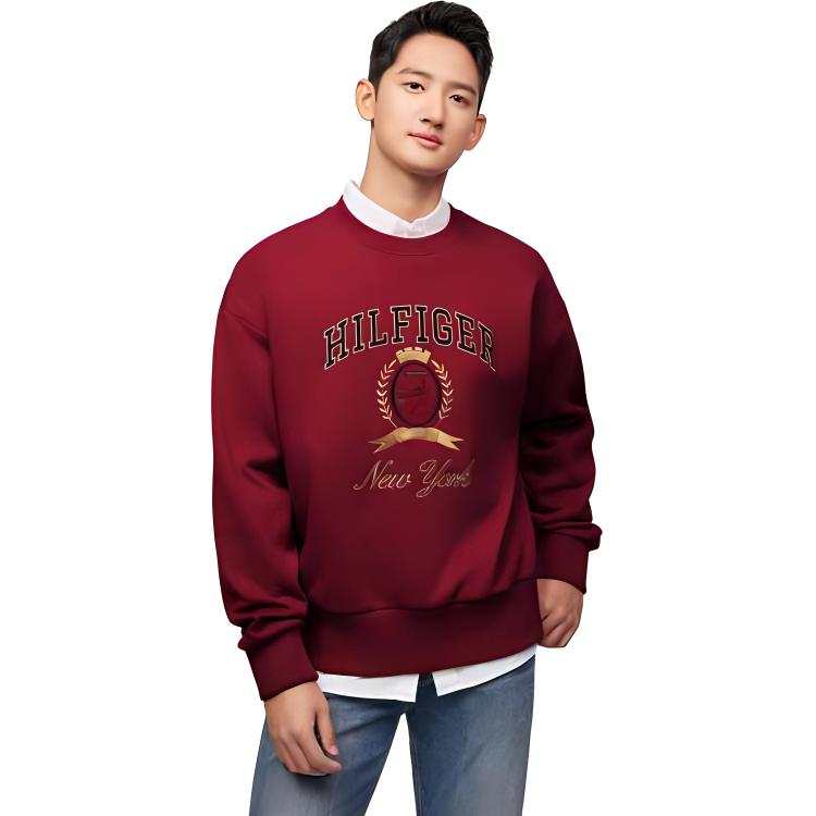 Tommy Hilfiger Sweatshirt Men's Dark Red