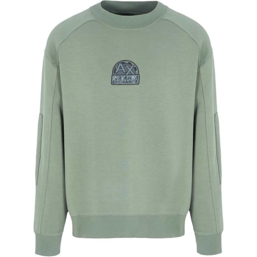 ARMANI EXCHANGE ARMANI EXCHANGEAE FW24 Sweatshirt Men's Cyan