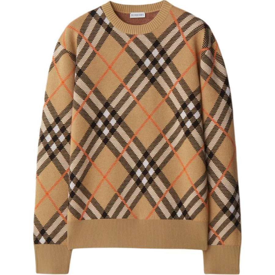 Burberry Burberry Nova Check long-sleeve jumper