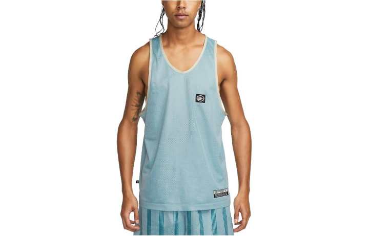 Nike Nike Tank Tops Men's Pink/Blue Crew Neck Moderate Other