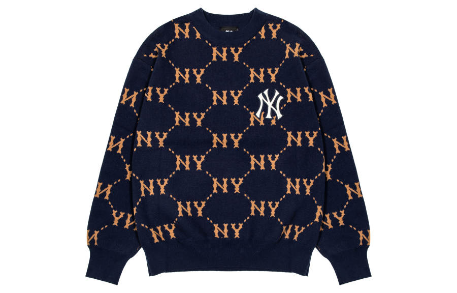 MLB MLB FW22 Sweater Unisex Beige Yellow