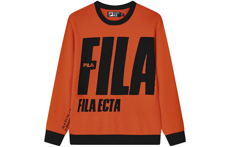 FILA Sweater Men's Flaming Tongue Orange