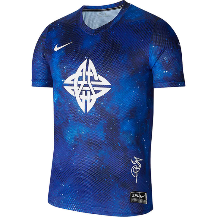 Nike Nike x LPL T Shirt Men's Turquoise Blue
