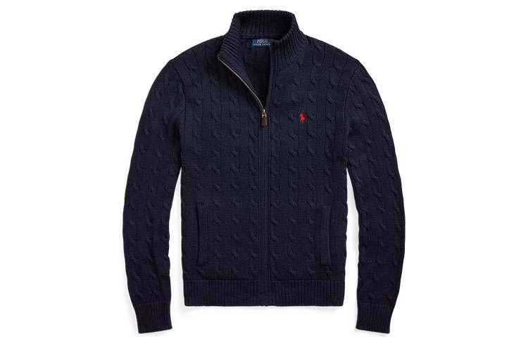 Polo Ralph Lauren logo-embroidered roll-neck sweater