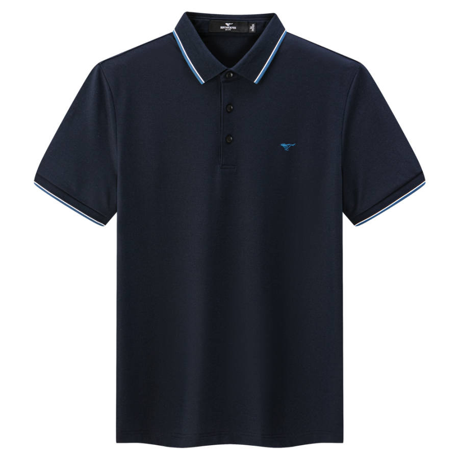 SEPTWOLVES Polo Shirts Unisex Polo Collar Moderate