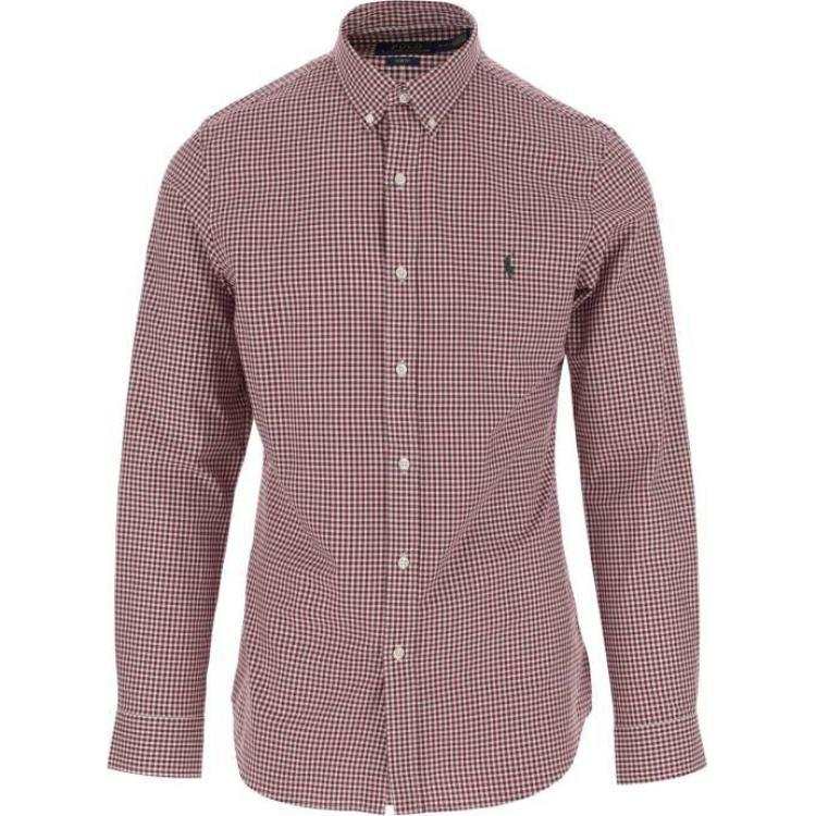 Polo Ralph Lauren Logo Embroidered Checked Shirt