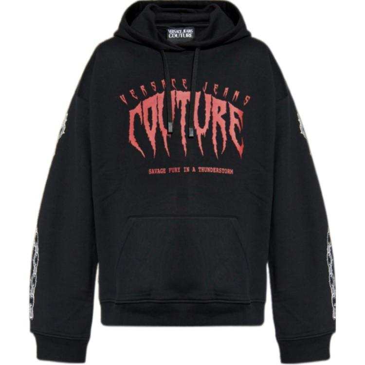 Versace Jeans Couture logo-print hoodie