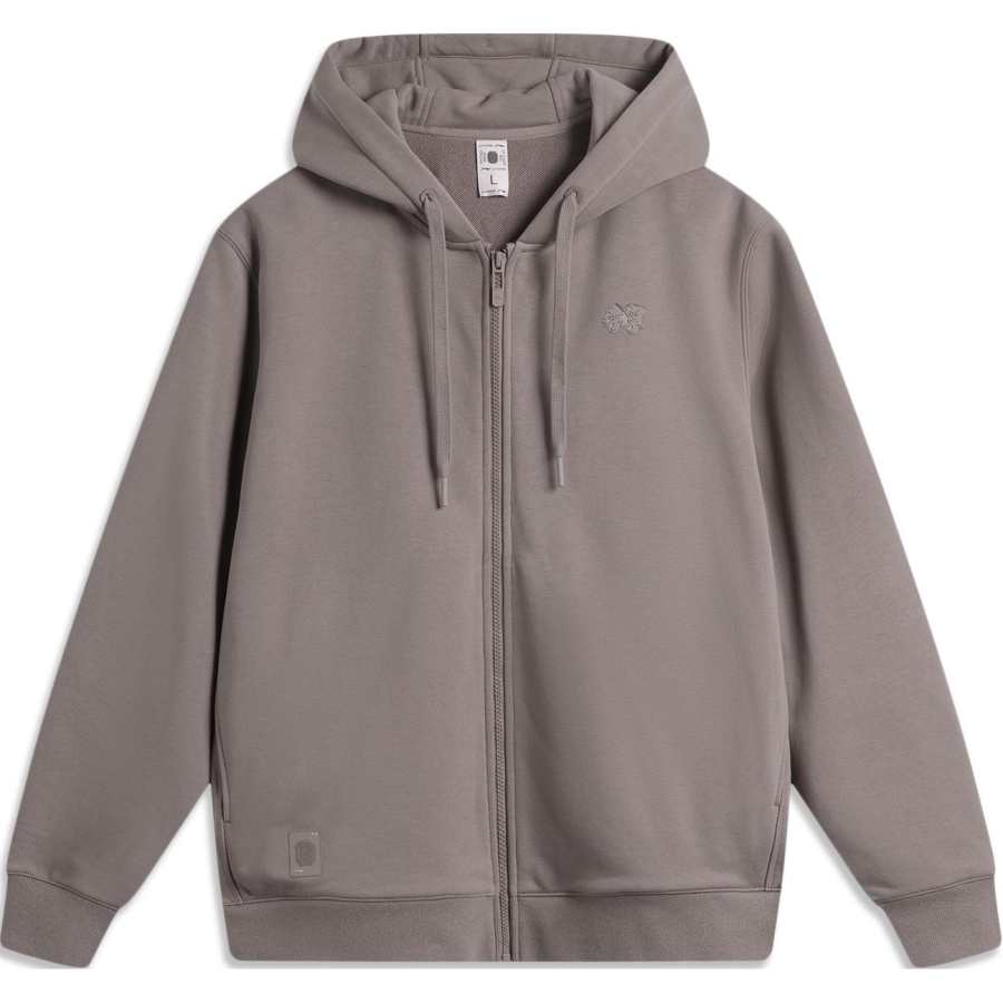 Li-Ning Li Ning Sweatshirt Unisex Tree Gray Brown