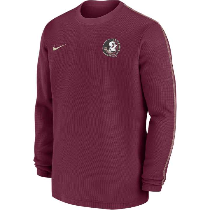 Nike Nike Florida State Seminoles Sideline Coach Men's Nike College Long Sleeve Top