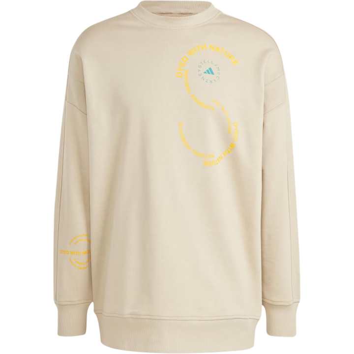 Adidas Adidas Sweatshirts Unisex Beige Crew Neck Moderate Other