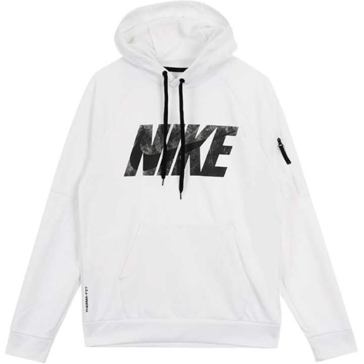 Nike Nike Sweatshirts Men's White Hooded Moderate Regular