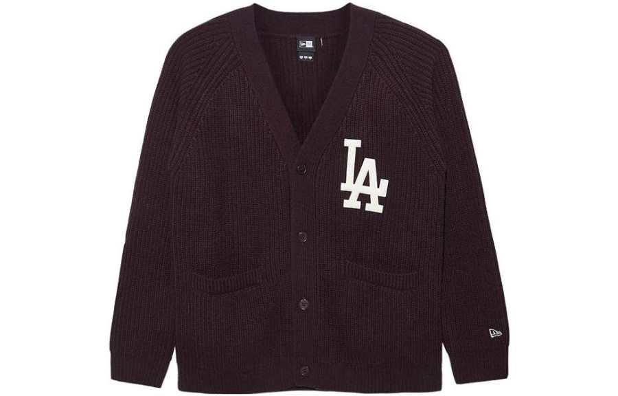 New Era Sweater Unisex Dark Red