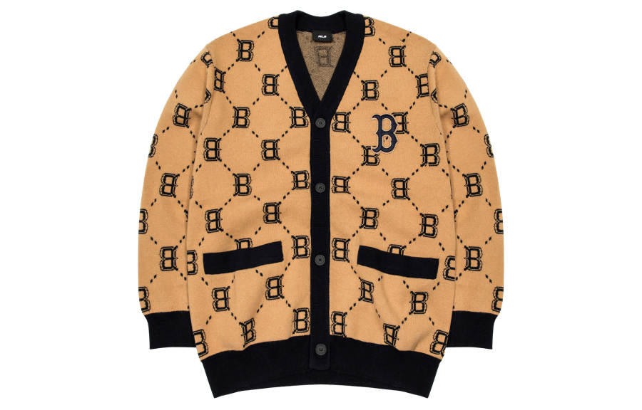 MLB MLB FW22 Sweater Unisex Beige Yellow