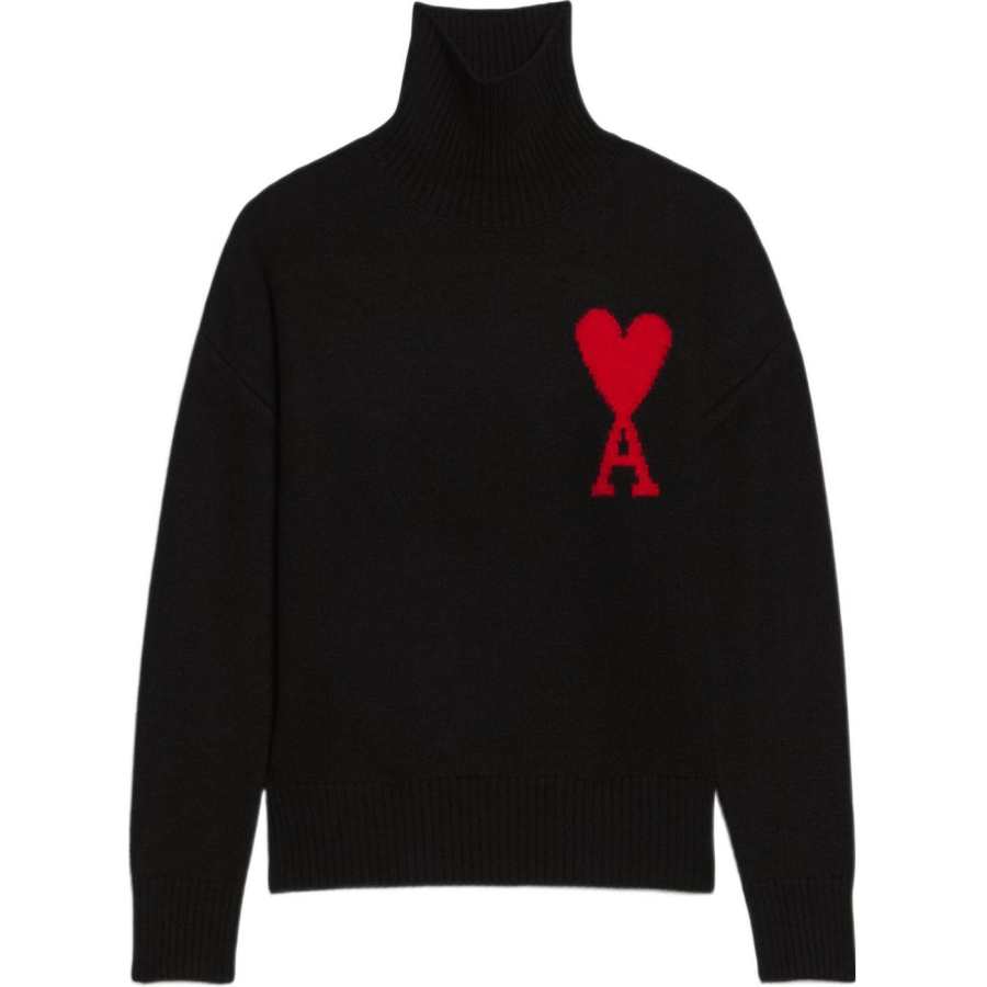 AMIPARIS Ami De Coeur High-neck Jumper