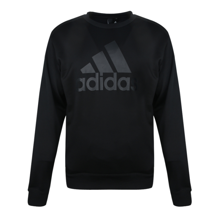 Adidas Adidas Sweatshirts Men's Black Lapel Thin