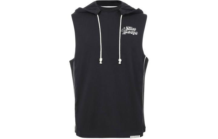Nike Nike Dri-FIT Standard Issue Logo Breathable Hooded Vest Black