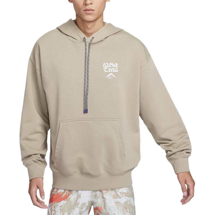 Nike Nike Dri Fit Trail Sweatshirt Men's Khaki/Mountain White