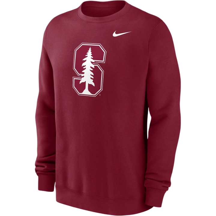Nike Nike Stanford Cardinal Primetime Logo Men's Nike College Pullover Crew Crew