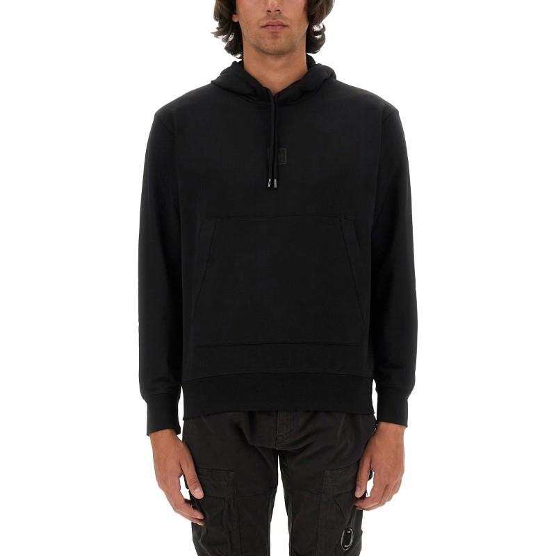 C.P.Company C.P. Company Rubberised logo Hoodie