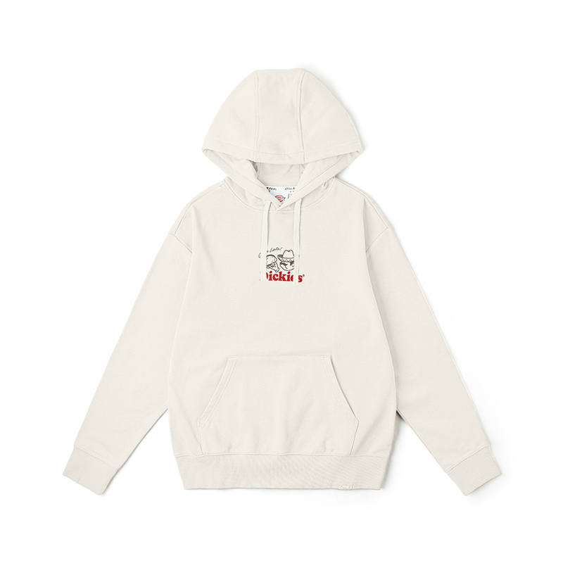 Dickies Couple Sweatshirt, White Egret White DK0A87KZ Unisex